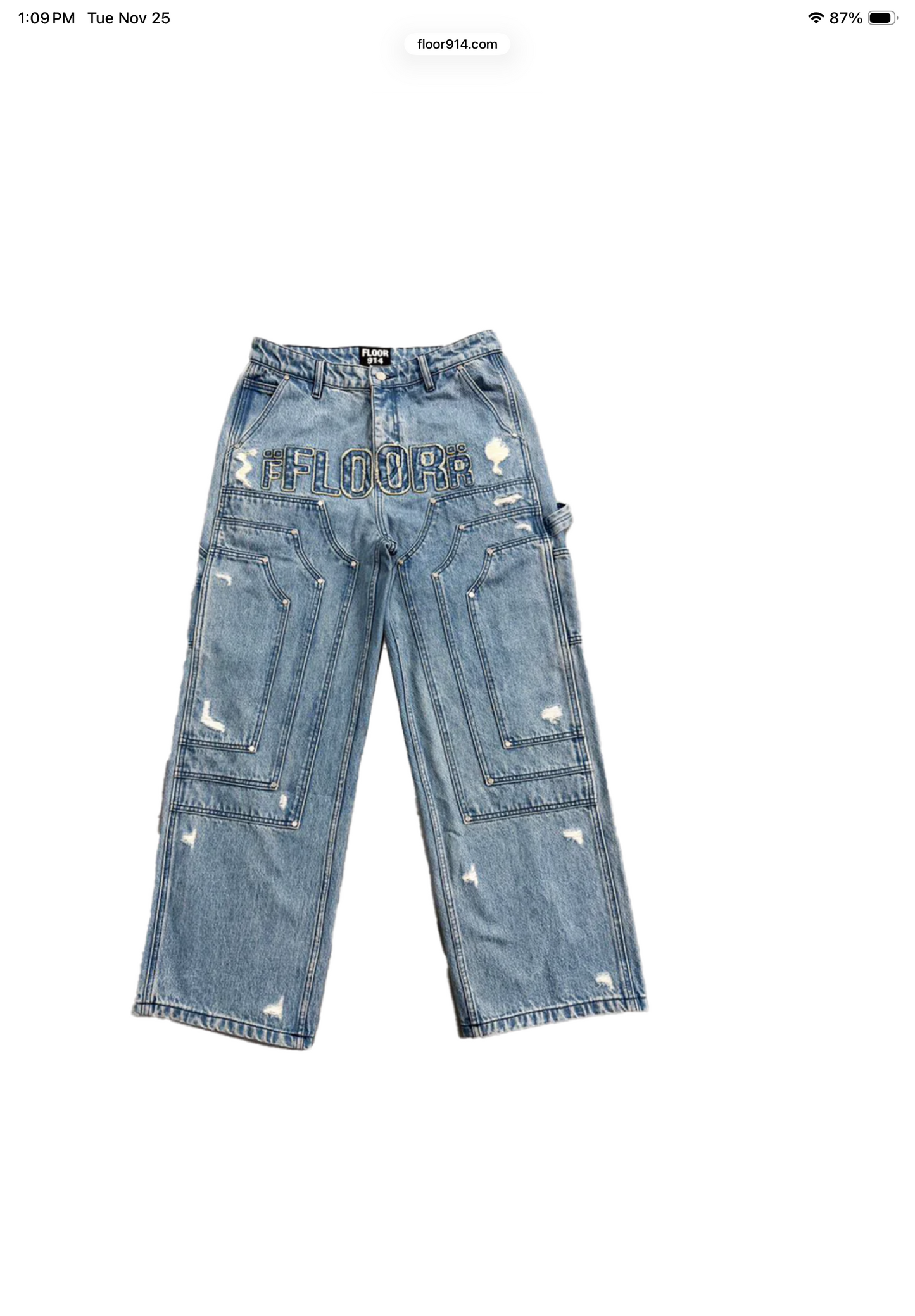 Floor914 Blue Carpenter Jeans