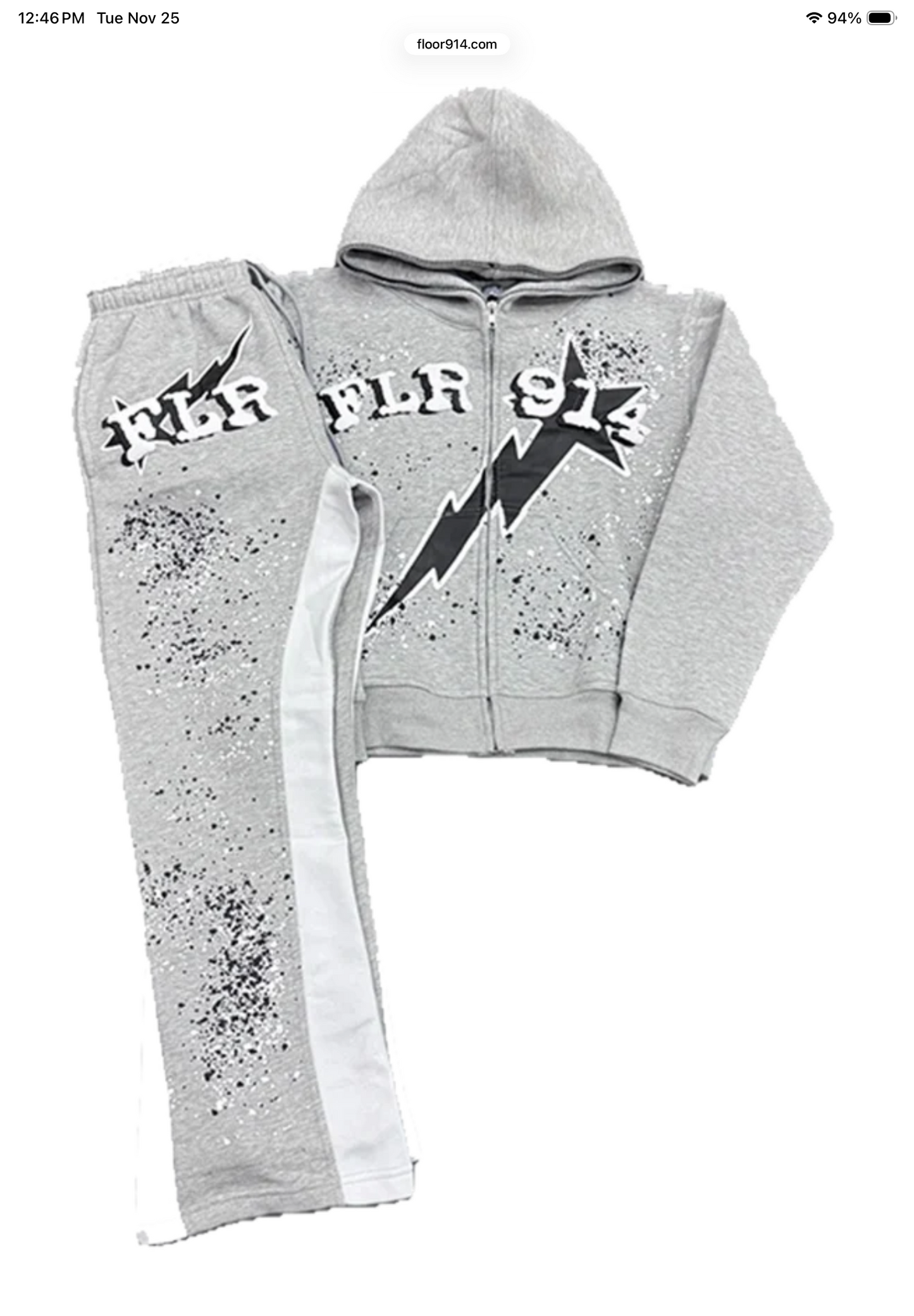 Floor914 Grey Sweatsuit