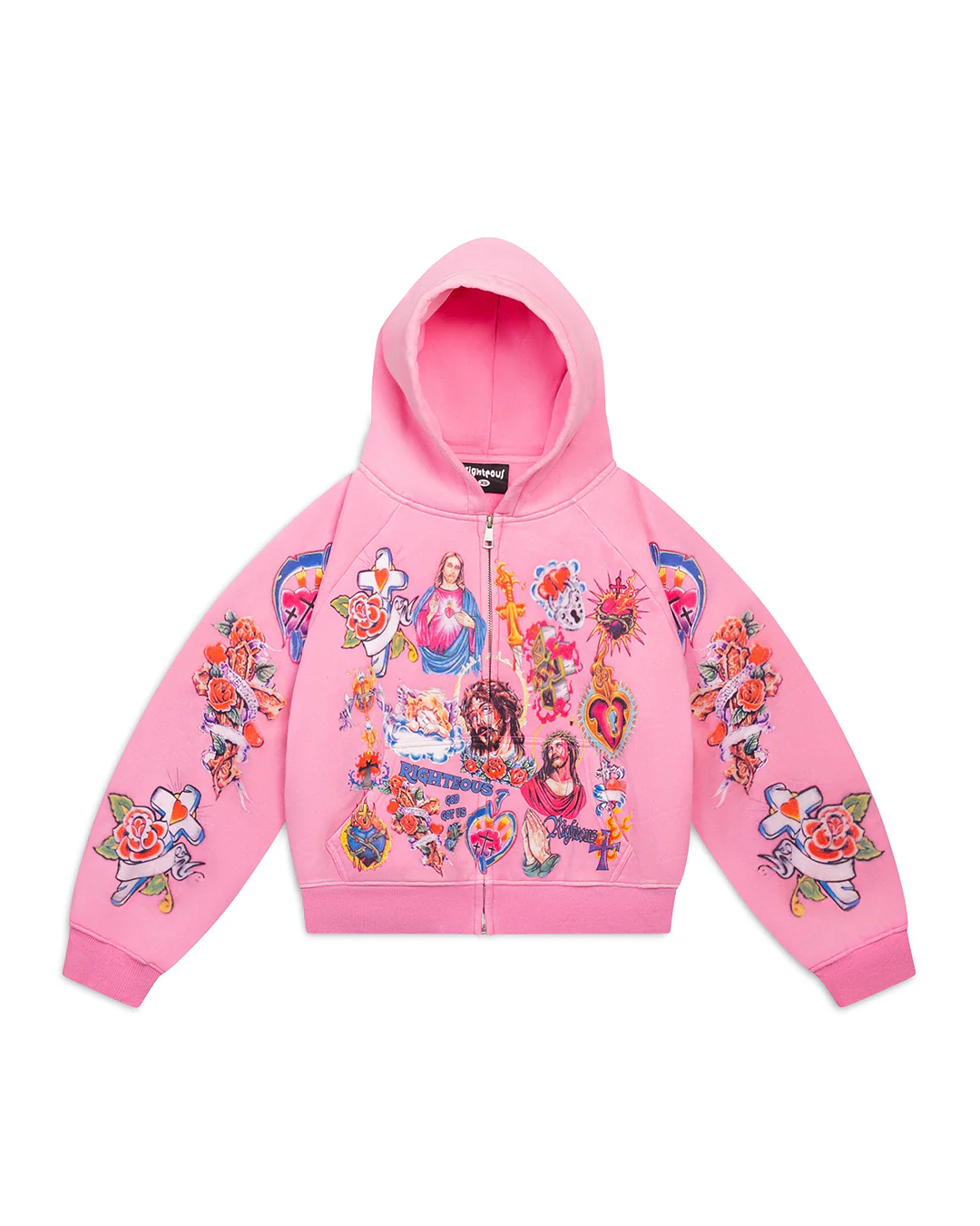 Pink Righteous Hoodie