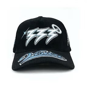 333 Hat (BLK/blue)