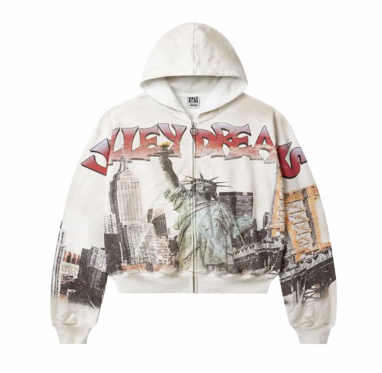 Vale NYC White Zip