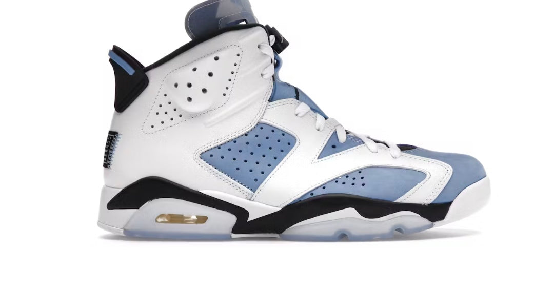 Jordan 6 Retro
UNC White