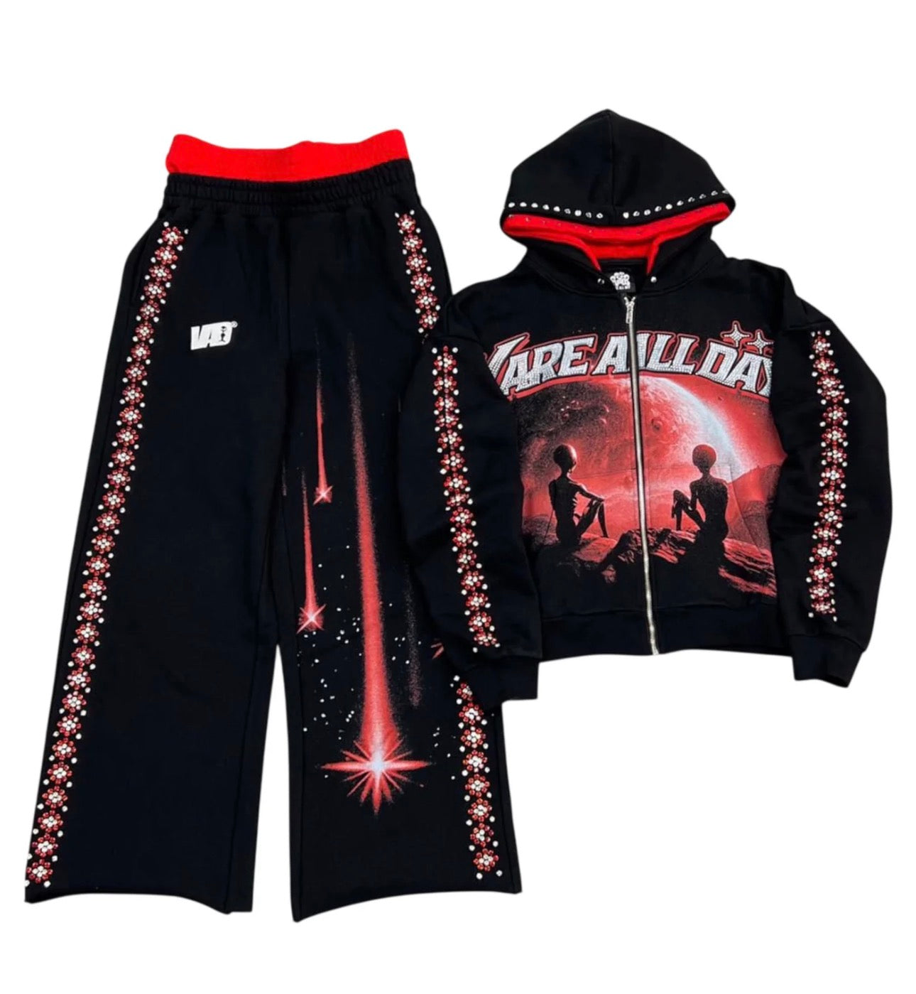 VareAllDay ALIEN INVASION SET RED AQUA