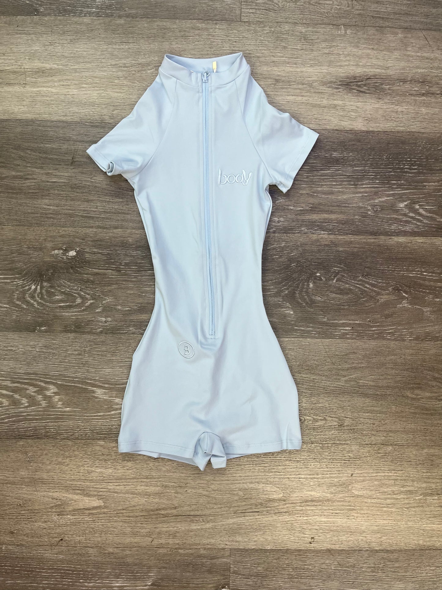 Body By Raven Romper (ice blue)