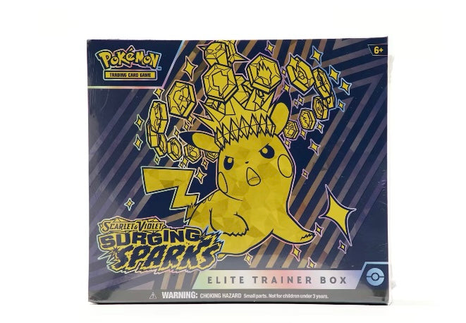 Pokémon Scarlet & Violet
Surging Sparks Elite Trainer Box
