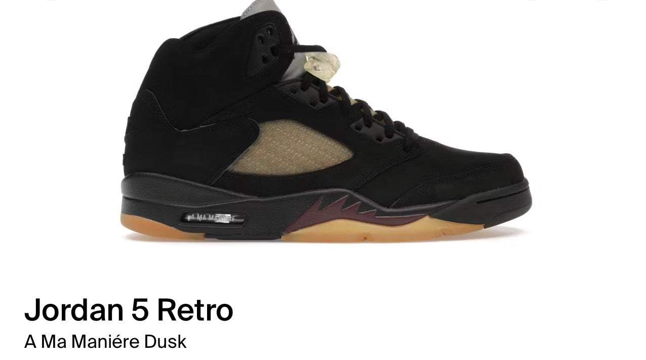 Jordan 5 Retro
A Ma Maniére Dusk