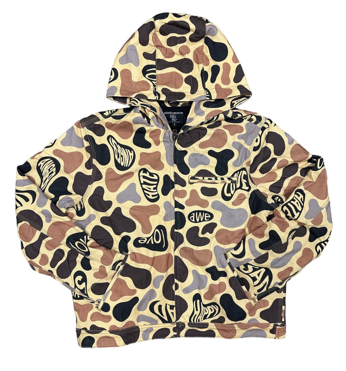 Mixed Emotion Cream Carpenter Jacket