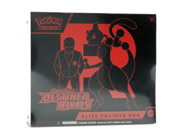2025 Pokémon Scarlet & Violet
Destined Rivals Elite Trainer Box