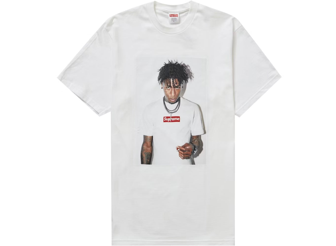 Supreme NBA Youngboy Tee White