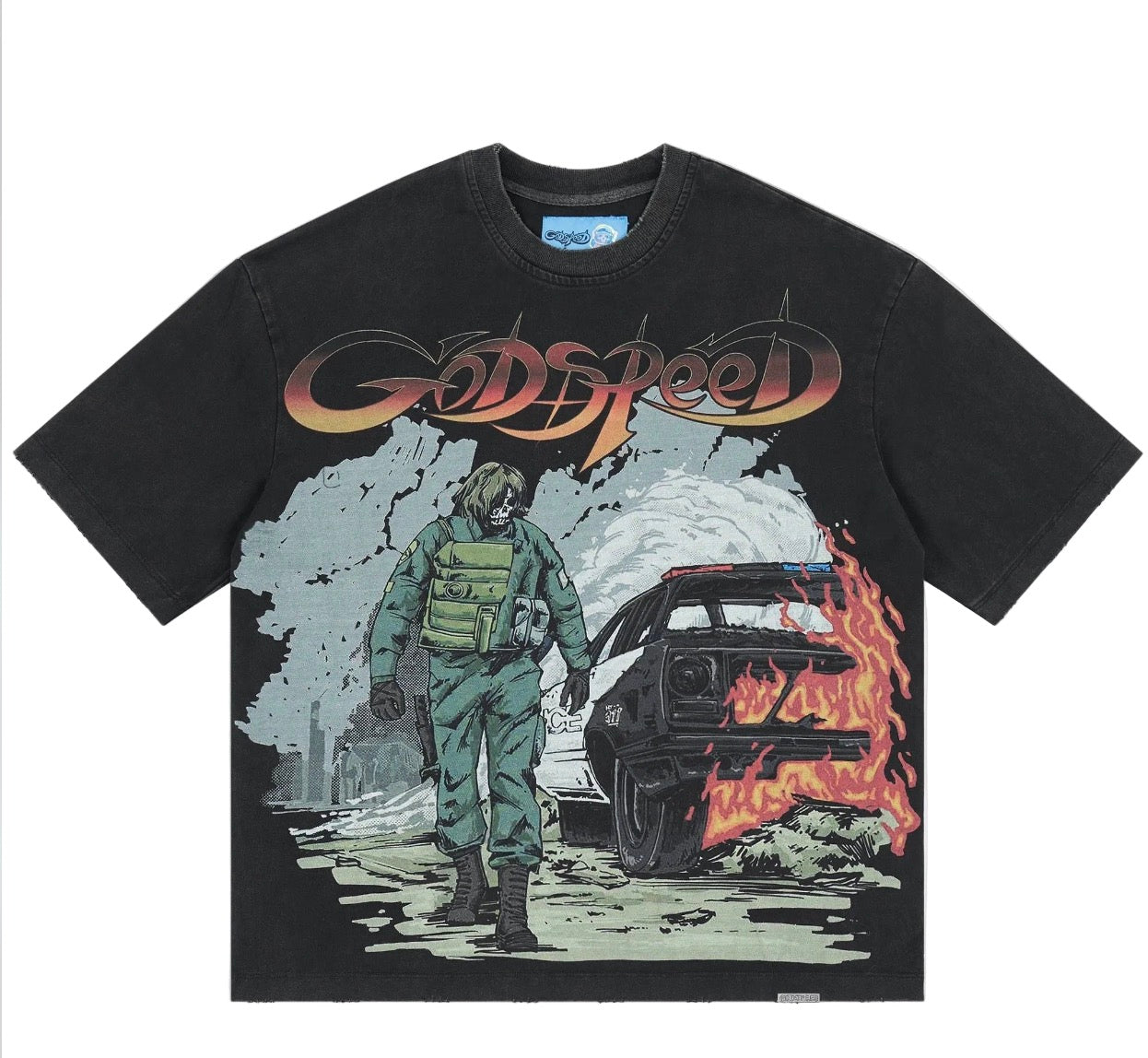 Godspeed Khaos Black Tee