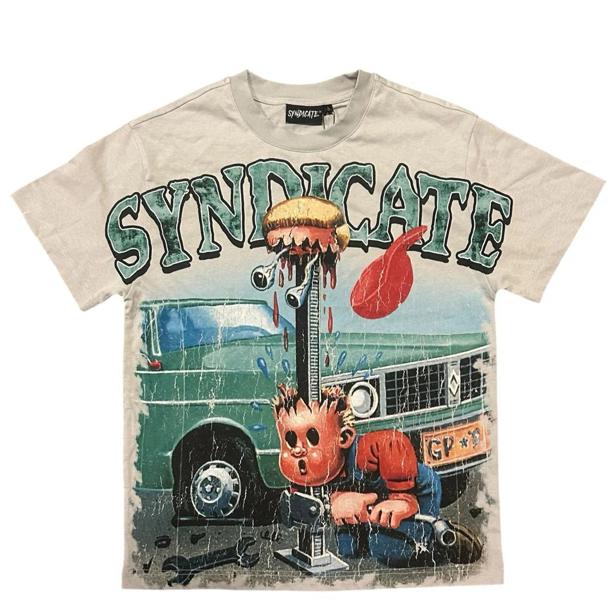 Syndicate "Jack Of All Trades" Tee White Wash