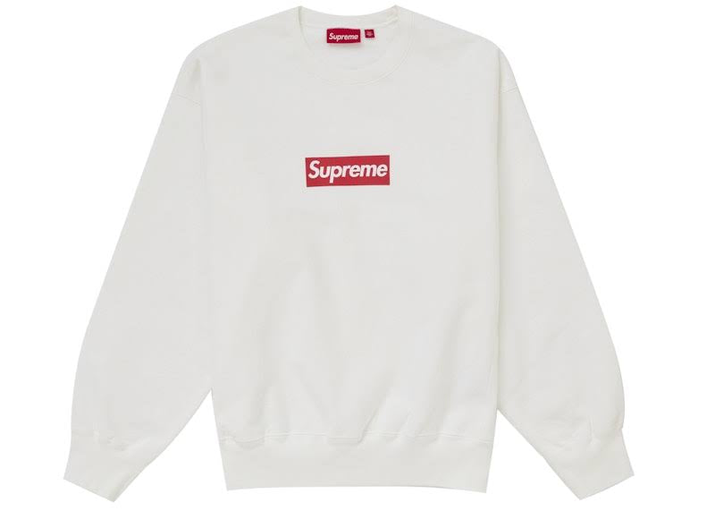 White Supreme Crewneck