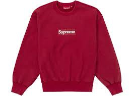 Red Supreme Crewneck