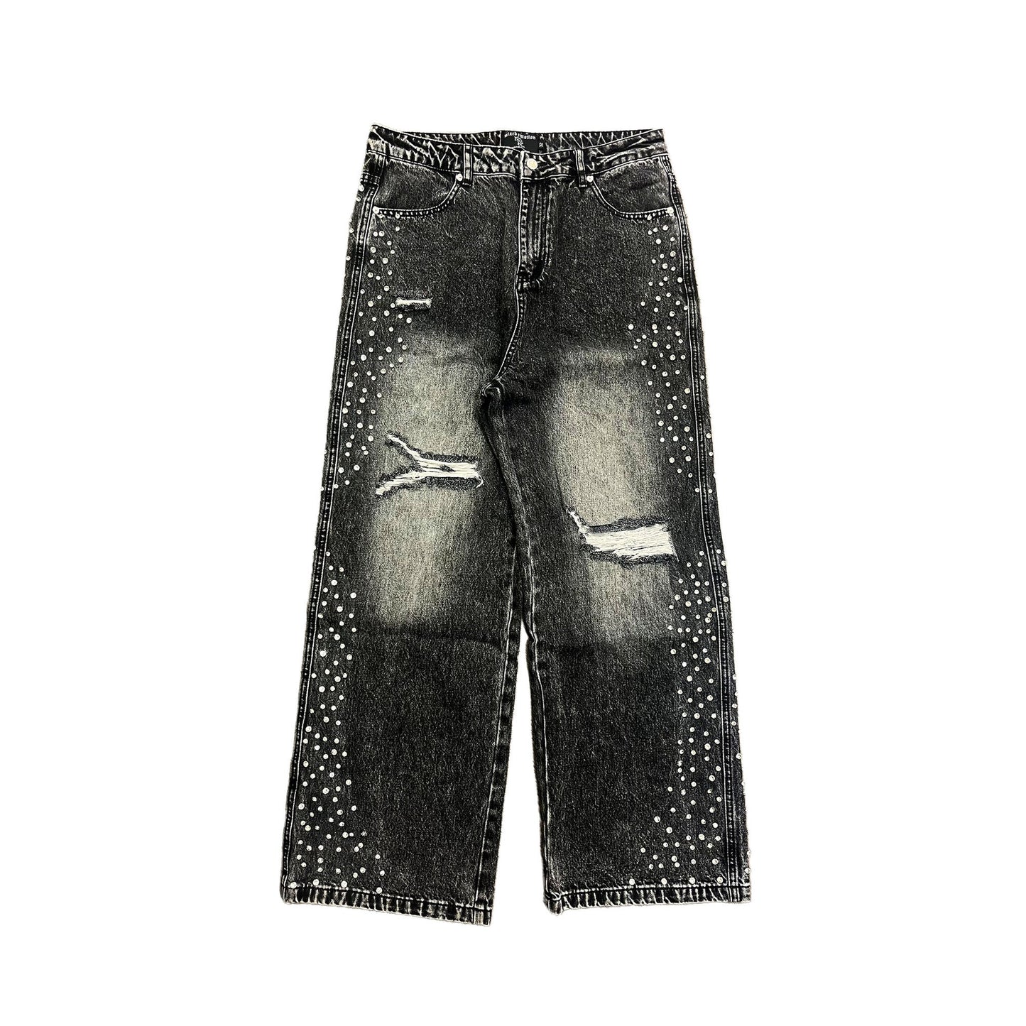 ME Black Stone’ Baggy Jeans