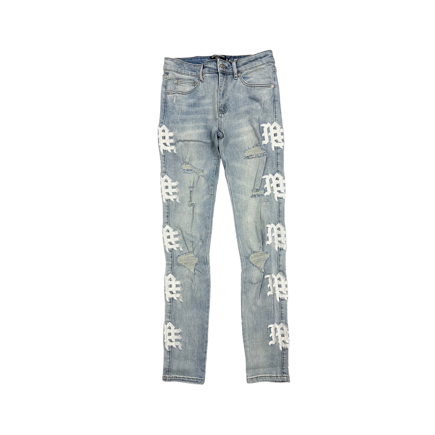 Sea Monogram Mixed Emotion Jean (Distressed)