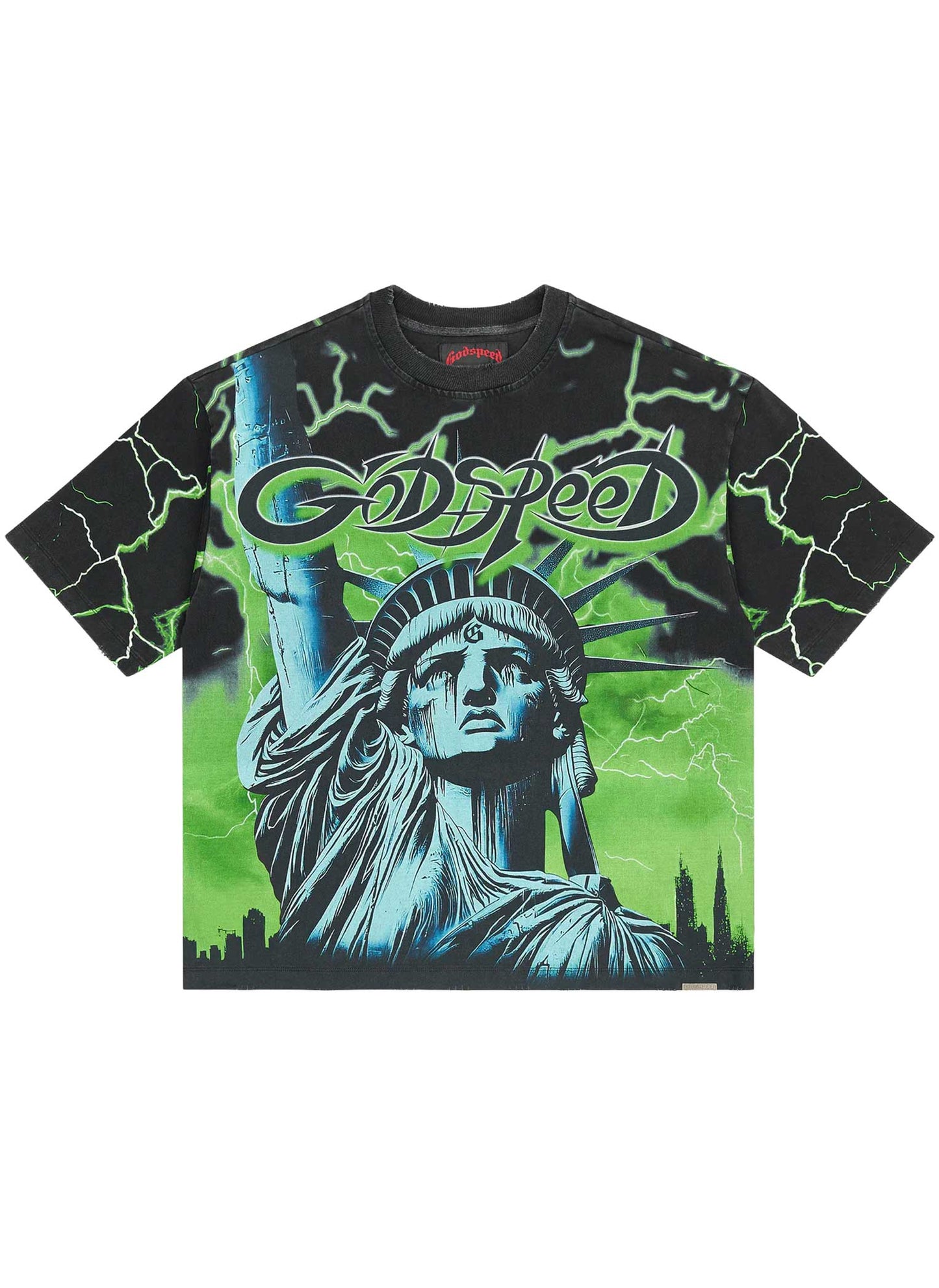 Godspeed Voltage Tee Green