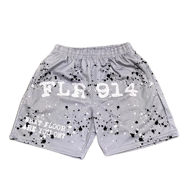Floor914 Splatter Short (Grey)