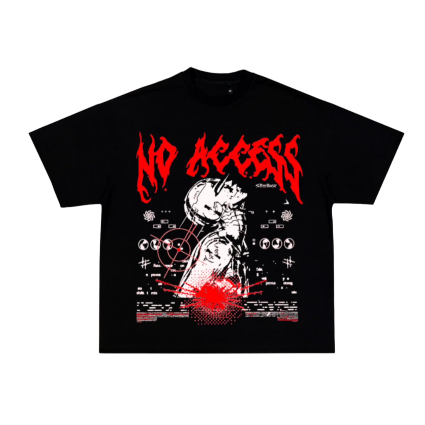 No Access Cyber Girl Tee