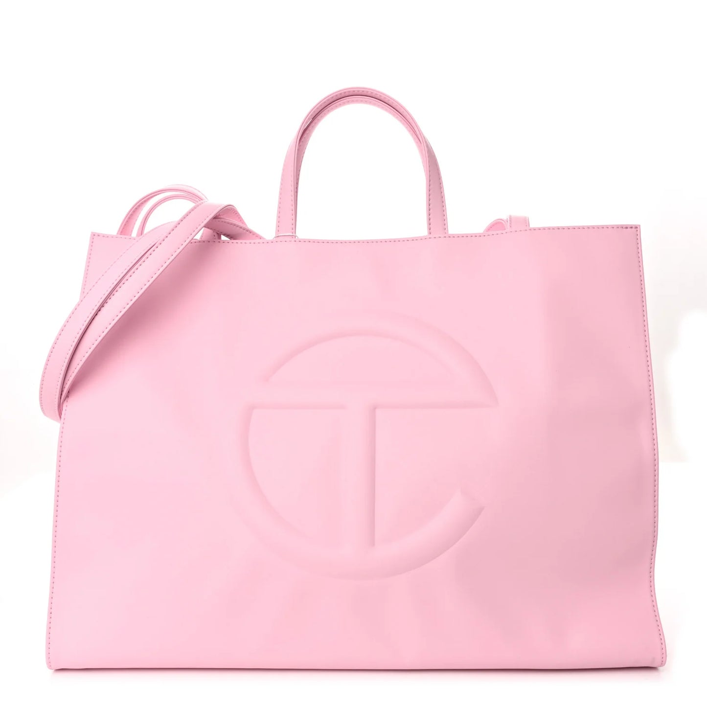 Telfar Large Bubblegum Shopping Bag