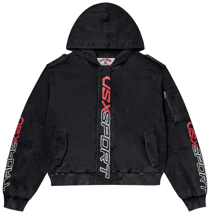 Vale Forever VSX Hooded Bomber 'Black'