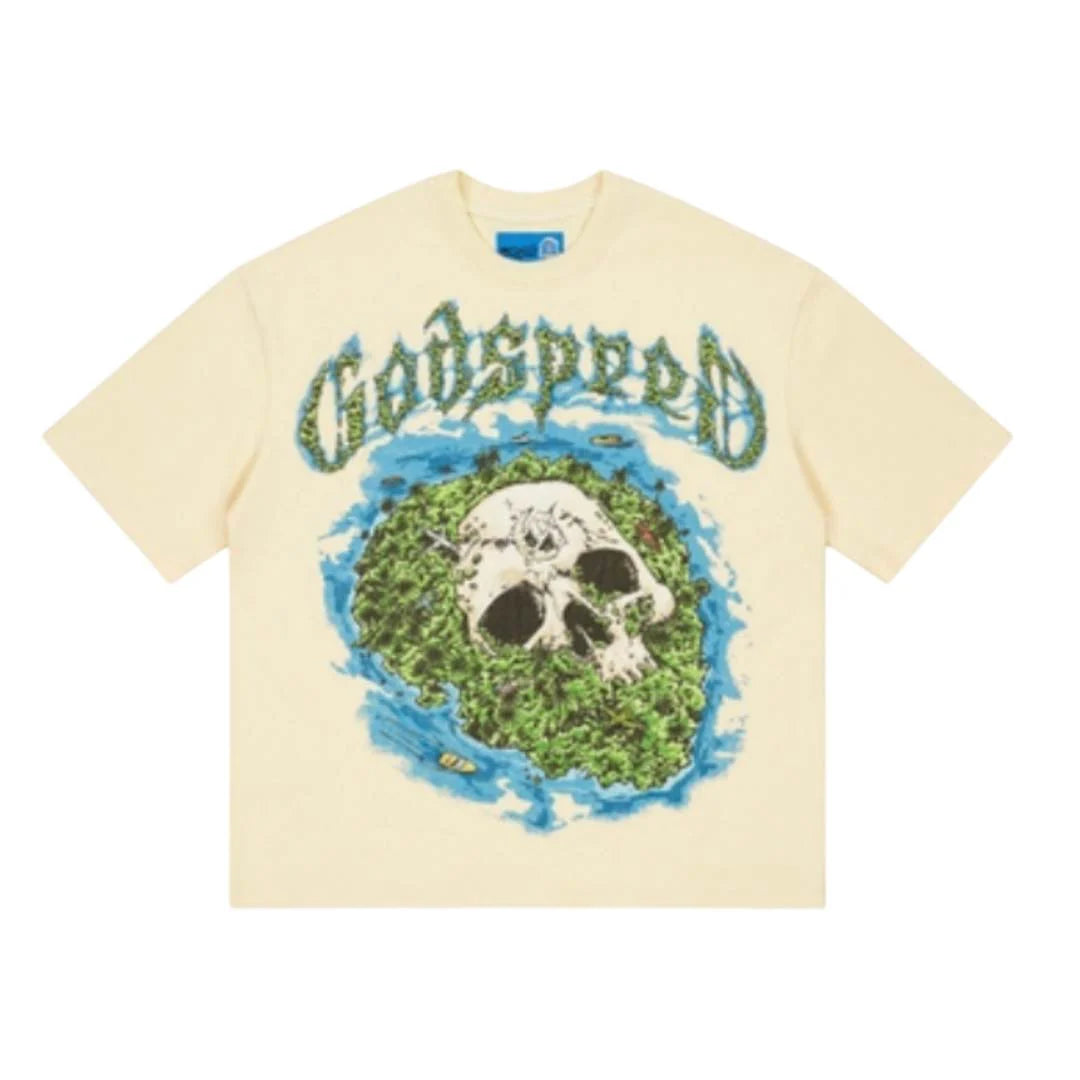 Skull Island Godspeed Bone Tee