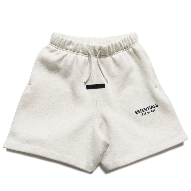 Essentials Kids Light Oat Shorts