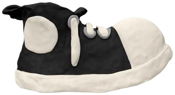 Bravest Studios Clay Shoe 'Black White'