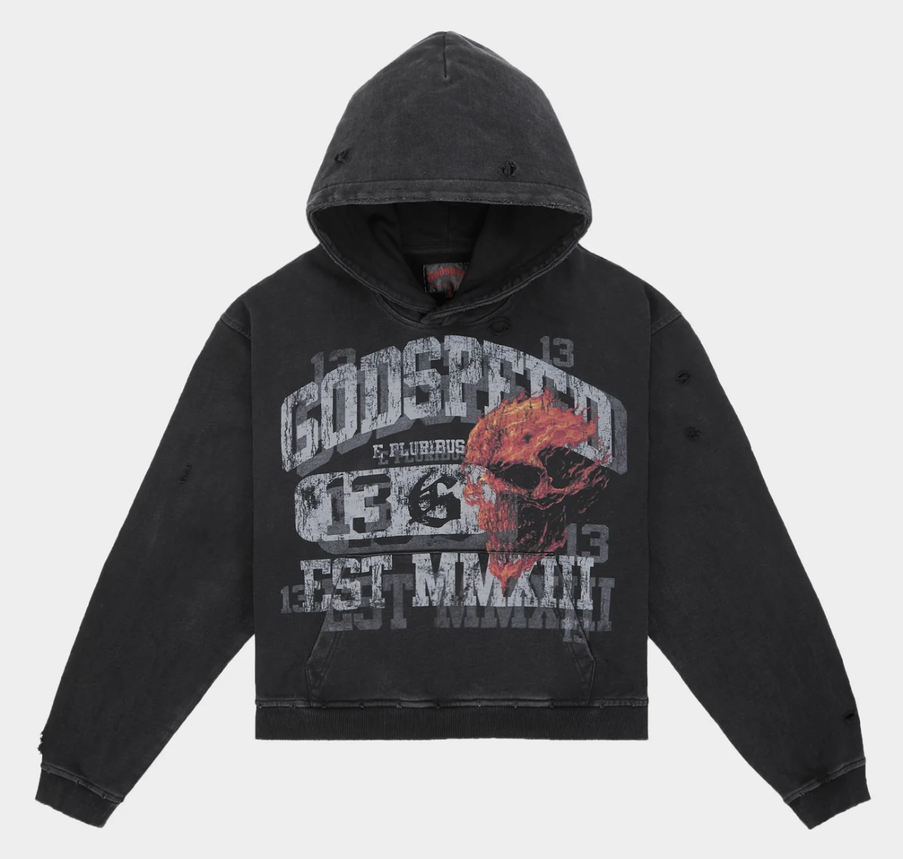 Godspeed Seeing Double Black Hoodie