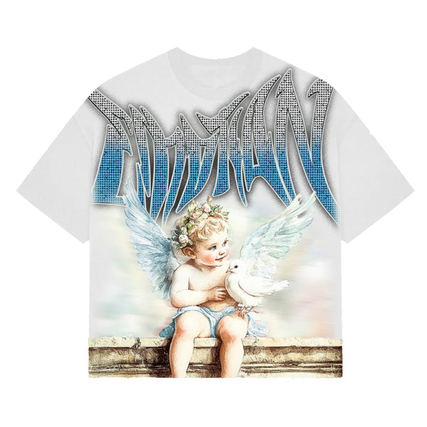 Mixed Emotions Rhinestone Tee Dove