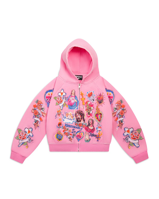 Pink Righteous Hoodie