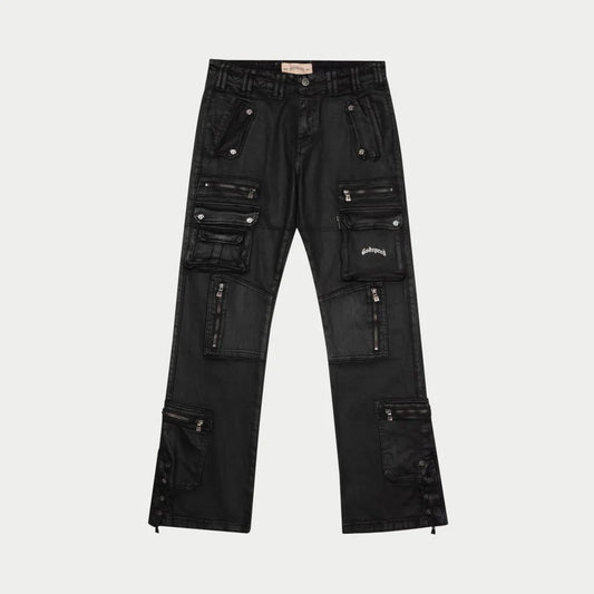 Godspeed Cargo Flare Black Jeans