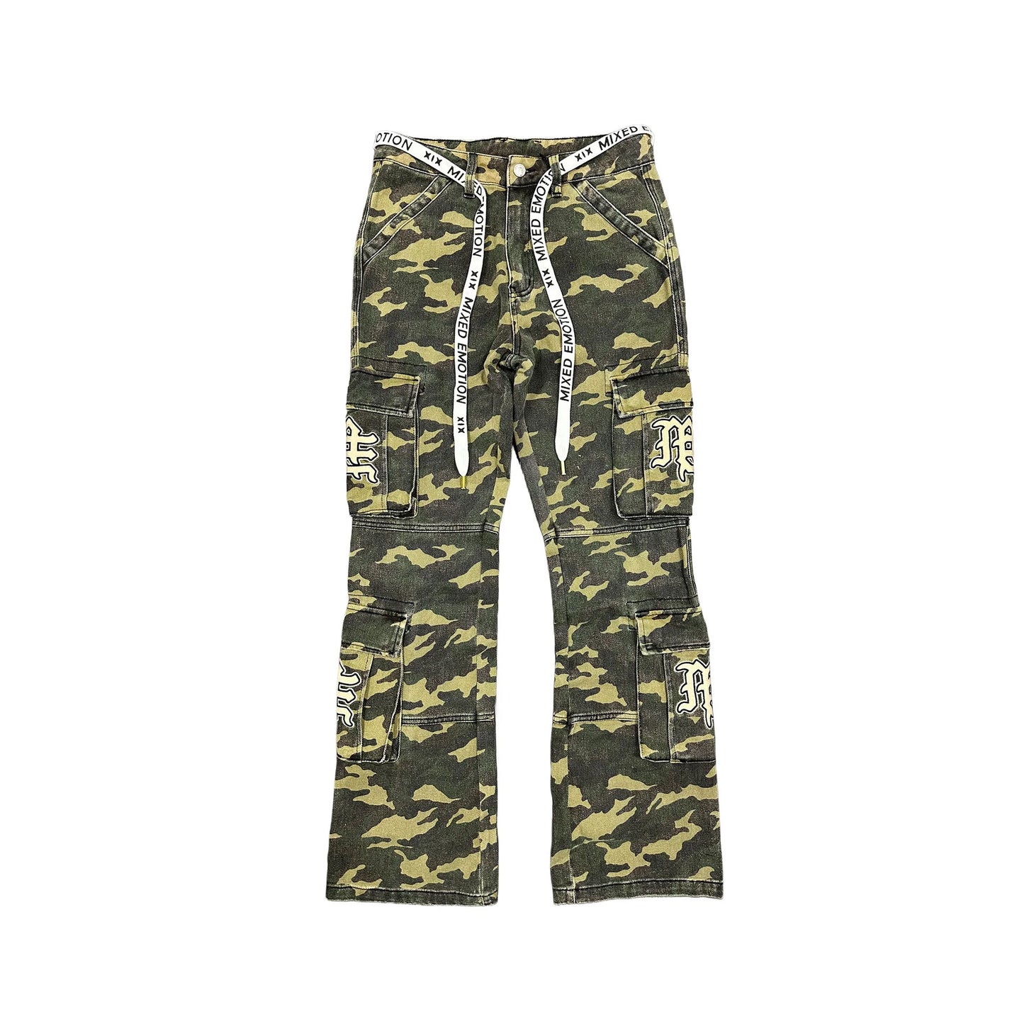 Mixed Emotions Camo Cargo Pants