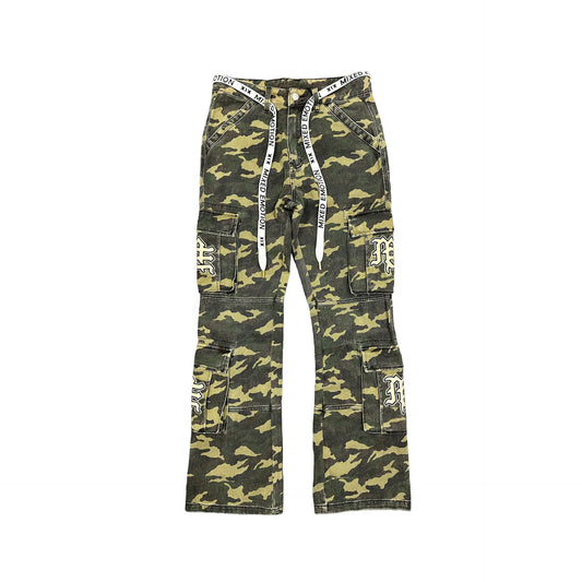 Mixed Emotions Camo Cargo Pants
