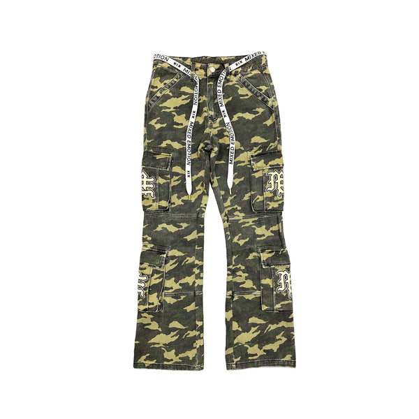 Mixed Emotions Camo Cargo Pants