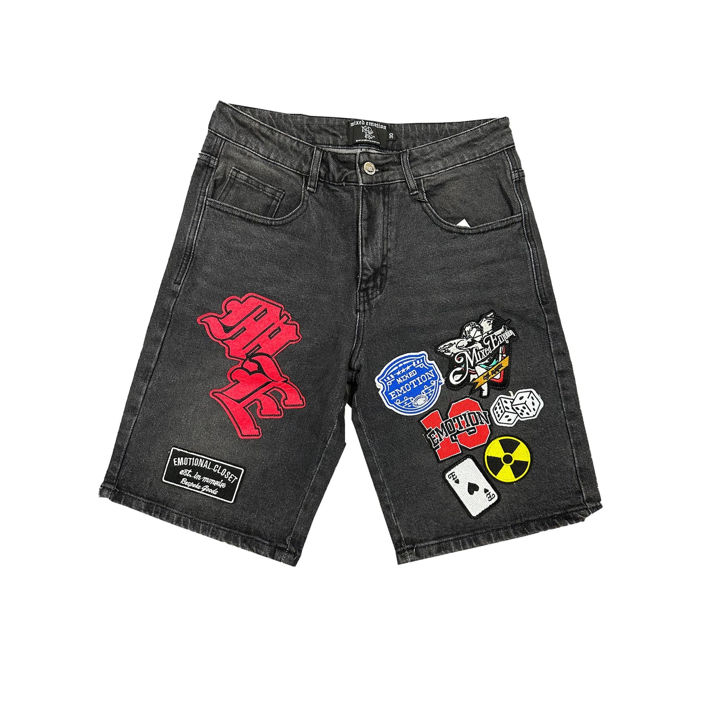 Mixed Emotions Danger Shorts