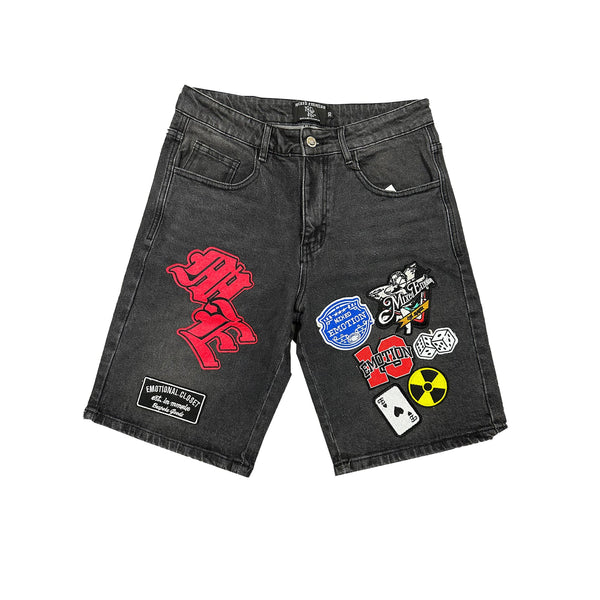 Mixed Emotions Danger Shorts