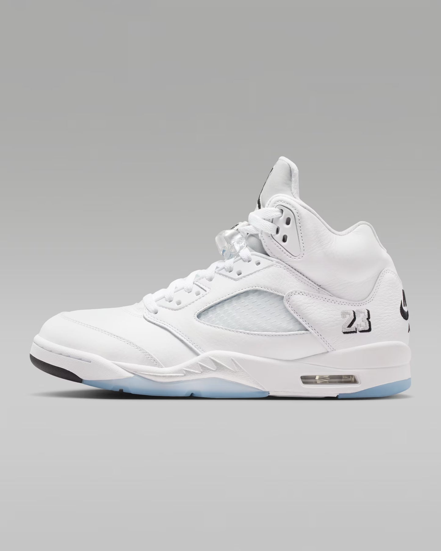 White Metallic Jordan 5