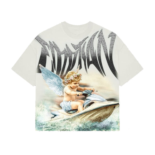 Mixed Emotions Rhinestone Tee Jetski