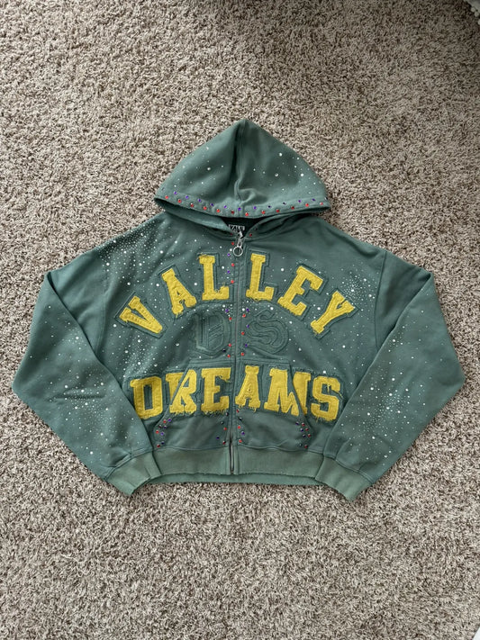 Vale Dark Mint Hoodie