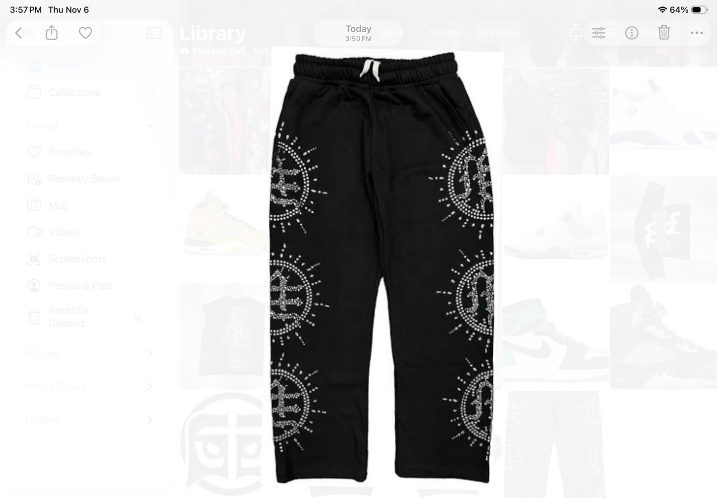 Mixed Emotions Eclipse BLK Sweats