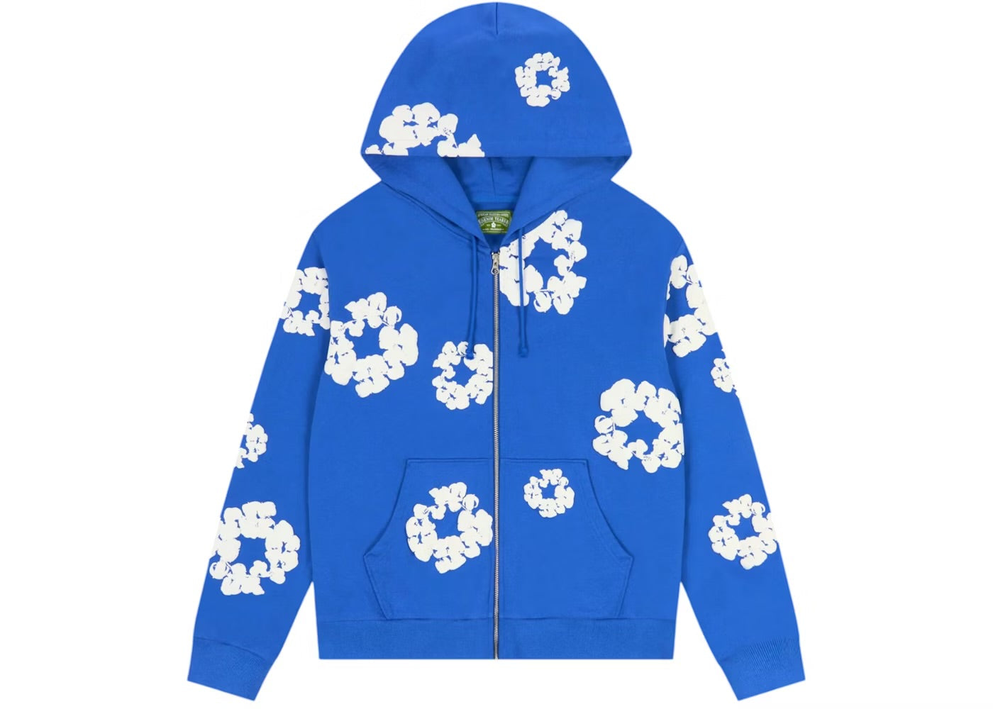 Blue Denim Tear Zipup