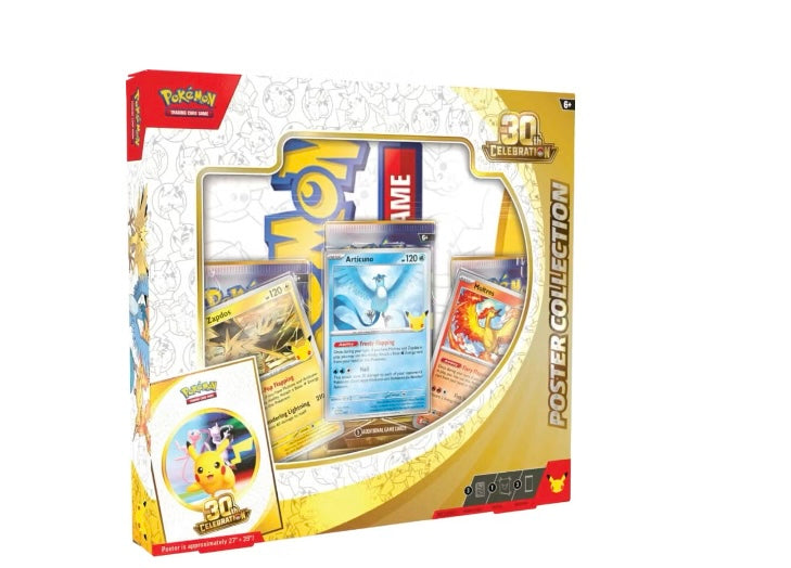 2026 Pokémon Mega Evolution
30th Celebration Poster Collection