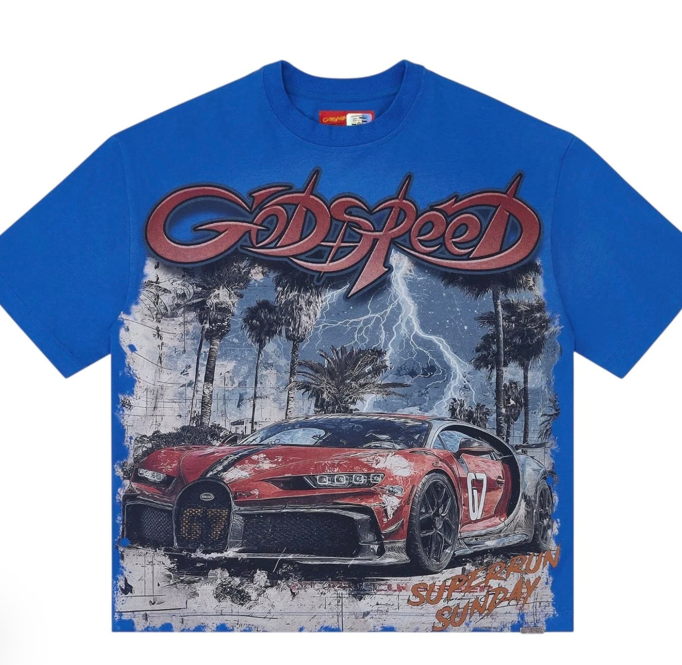 Godspeed Gatti Miami T-Shirt (Royal)