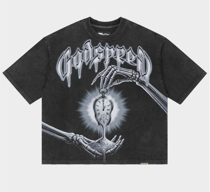 Godspeed Borrowed Time T-shirt (Black Wash)