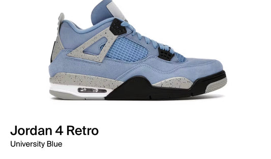 Jordan 4 Retro
University Blue