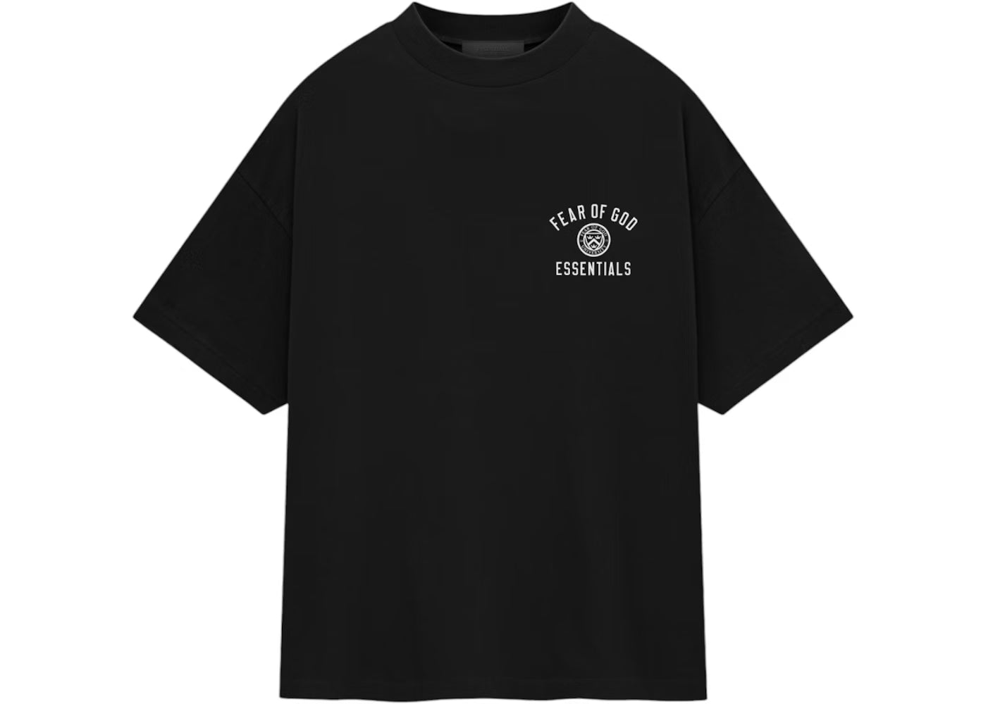 Fear of God Essentials Jersey Crewneck Tee 'Black'