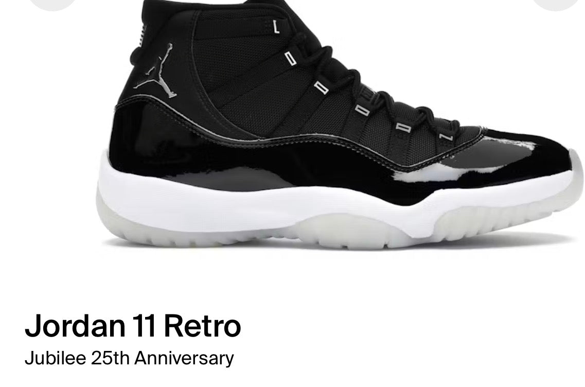Jordan 11 Retro
Jubilee 25th Anniversary