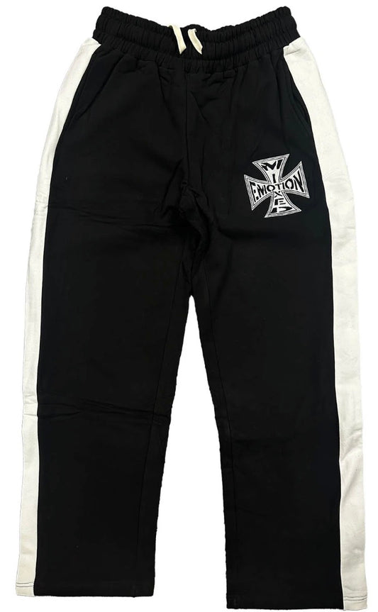 Mixed Emotion Black Quarter Pants