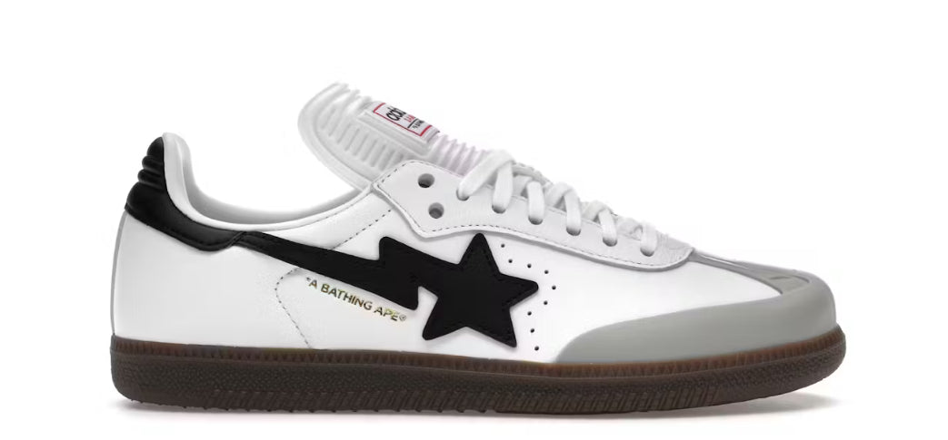 adidas Samba Bape White Black Gum