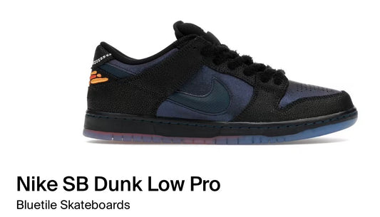 Nike SB Dunk Low Pro
Bluetile Skateboards